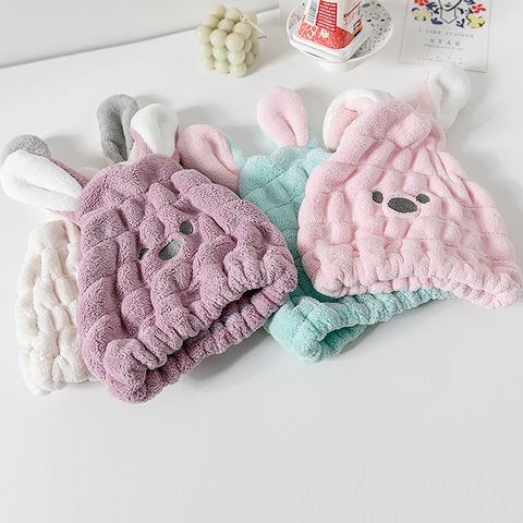 Cute Cartoon Coral Fleece Towels