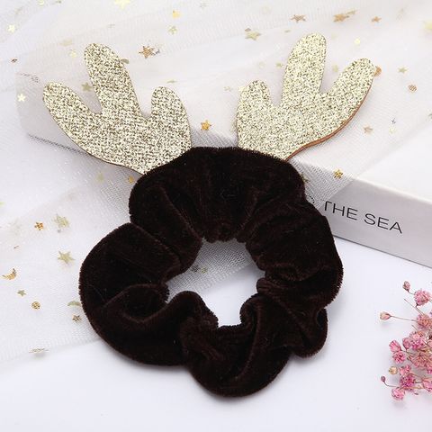 Glam Christmas Modern Style Christmas Hat Santa Claus Cloth Hair Tie