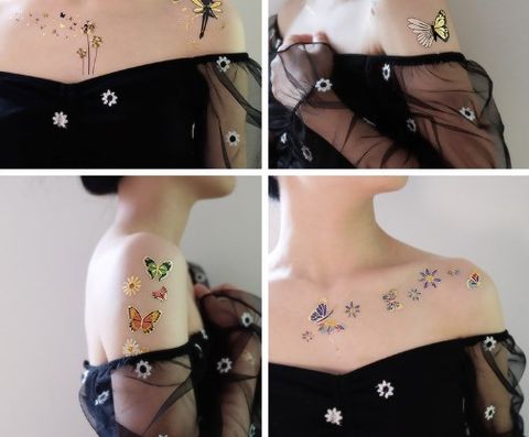 Butterfly Paper Tattoos & Body Art 1 Piece