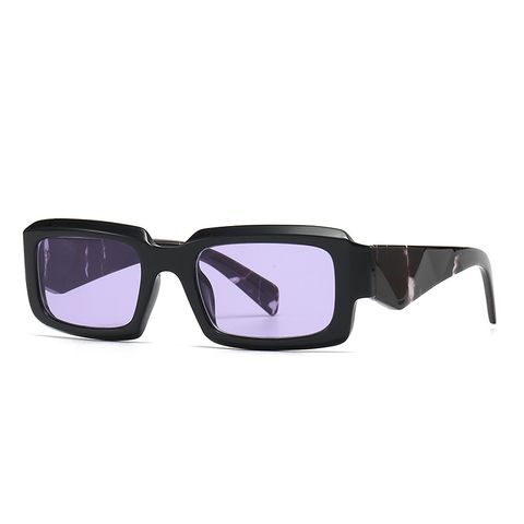Basic Simple Style Solid Color Leopard Resin Oval Frame Full Frame Women's Sunglasses