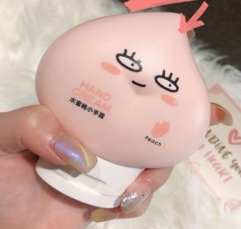 Kobito Dukan Peach Flavor Hand Cream Female Cute Girl Portable Compact Nourishing Moisturizing Hydrating Spring And Summer Non-greasy