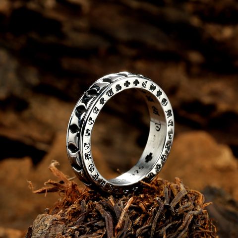 Simple Style Geometric Stainless Steel Polishing None Men's Rings