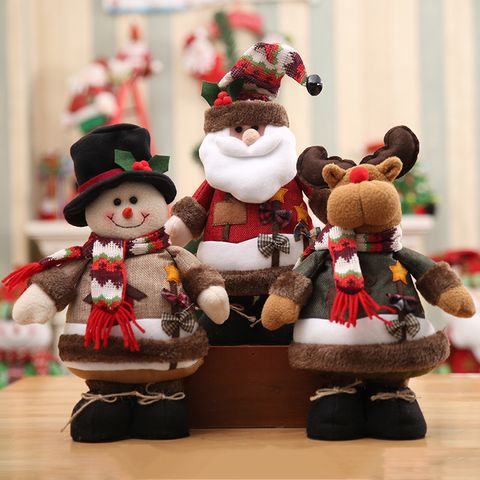 Christmas Cute Christmas Streetwear Doll Snowman Cloth Holiday Party Ornaments