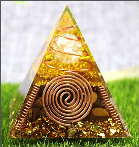 Simple Style Pyramid Resin Ornaments Artificial Decorations