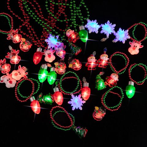 Süß Weihnachtsmann Elch Kunststoff Weihnachten Unisex Halskette Mit Anhänger