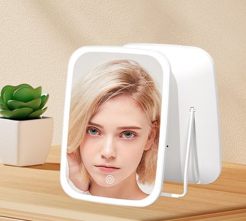 Casual Solid Color Abs Glass Mirror 1 Piece