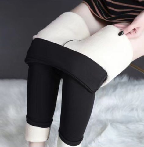 Women's Daily Street Simple Style Solid Color Ankle-length Leggings