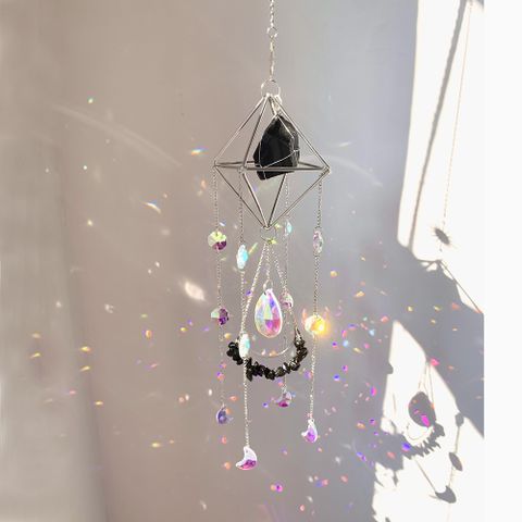 Simple Style Classic Style Color Block Metal Pendant Artificial Decorations