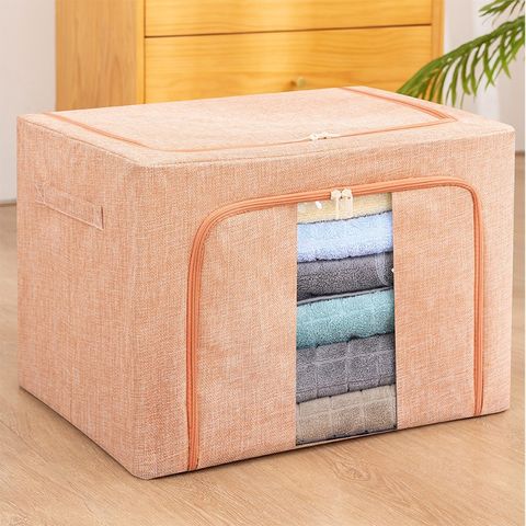 Casual Multicolor Pvc Stainless Steel Storage Box