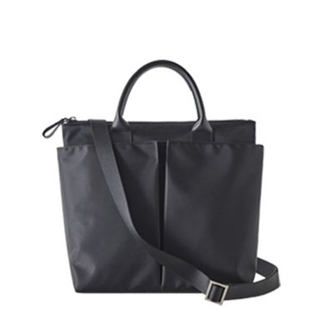 Women's Nylon Solid Color Vintage Style Square Zipper Handbag