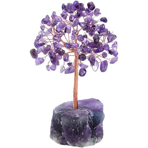 Novelty Tree Crystal Ornaments Artificial Decorations