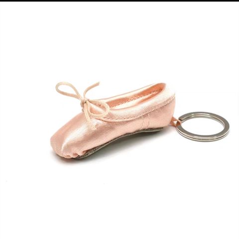 Cute Shoes Satin Women's Keychain