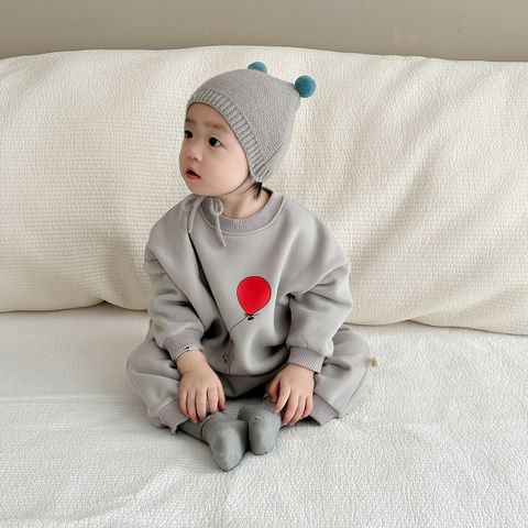 Casual Cartoon Cotton Baby Rompers