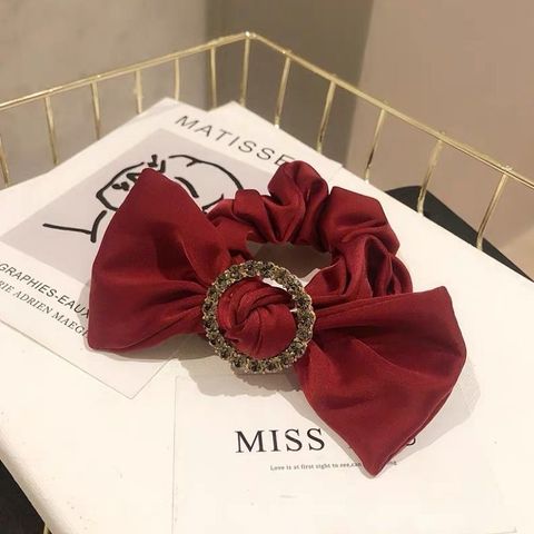 Vintage Style Bow Knot Cloth Hair Tie