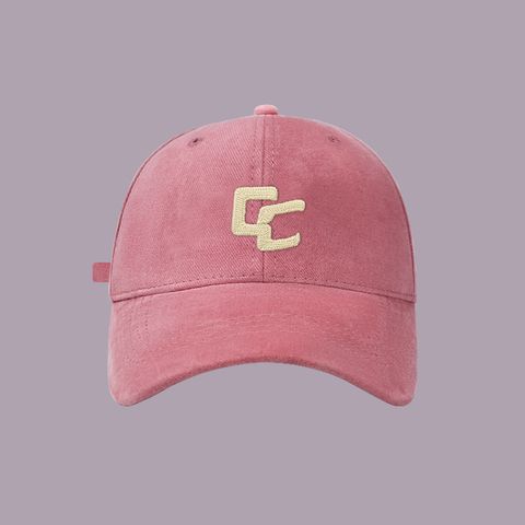 Unisex Casual Sweet Simple Style Letter Embroidery Curved Eaves Baseball Cap