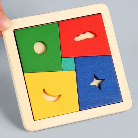 Puzzles Toddler(3-6years) Colorful Wood Toys
