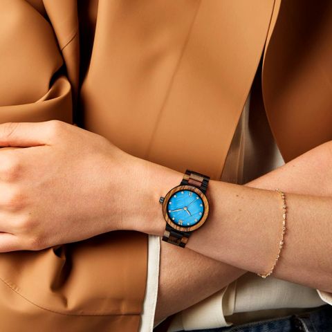 Casual Geometric Double Side Snaps Quartz Women's Watches