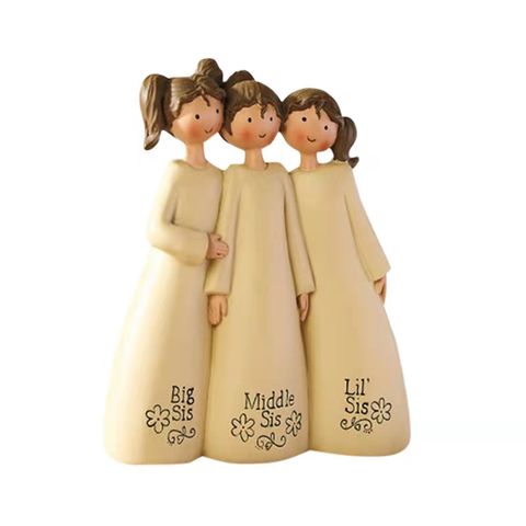 Cartoon Style Angel Synthetic Resin Ornaments Artificial Decorations