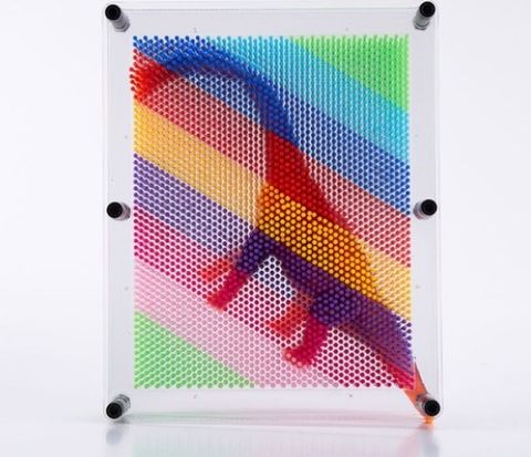 Simple Style Rainbow Plastic
