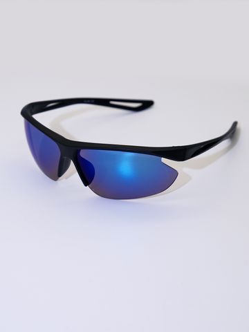 Casual Fitness Sports Geometric Pc Uv Protection Sport Avaitor Biker Half Frame Sports Sunglasses