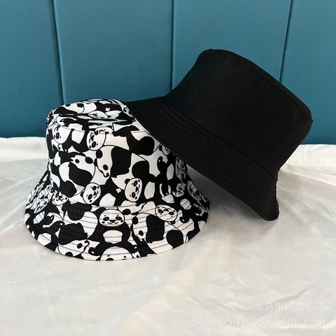 Unisex Cute Animal Printing Big Eaves Bucket Hat