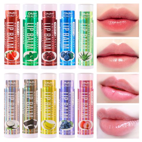 Cute Cartoon Plastic Lip Balm