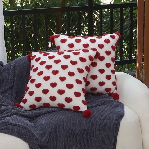 Vacation Heart Shape Polyester Pillow Cases