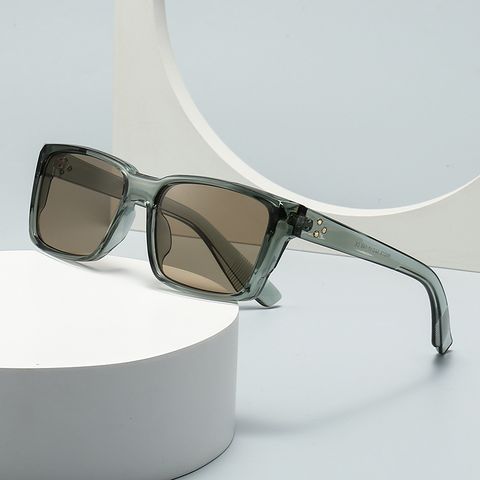 Einfacher Stil Klassischer Stil Farbblock Pc Quadrat Inlay Vollbild Sonnenbrille Der Frauen