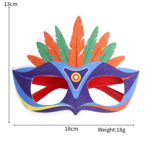 Hawaiian Commute Feather Plastic Party Festival Costume Props