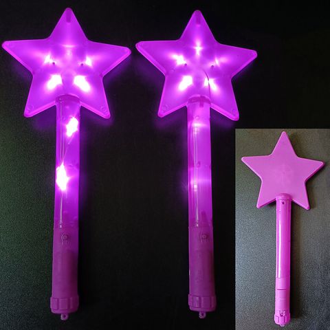 Cute Five-pointed Star Shape Glow Stick Support Concert Light Stick Luminous Children Toy
