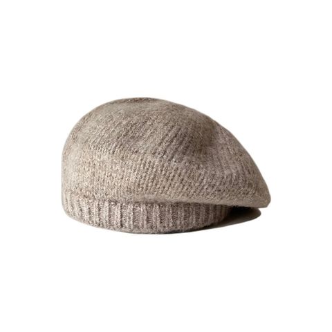 Women's Simple Style Solid Color Eaveless Beret Hat
