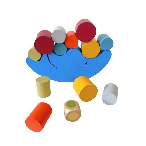 Building Toys Toddler(3-6years) Animal Moon Wood Toys