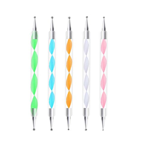 Simple Style Solid Color Arylic Nail Pen 1 Set