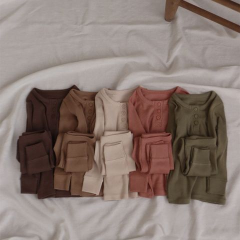 Simple Style Solid Color Cotton Underwear & Sleepwear