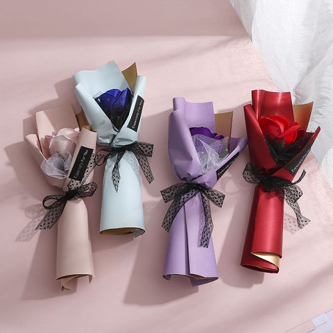Romantic Flower Soap Flower Holiday Daily Date Bouquet