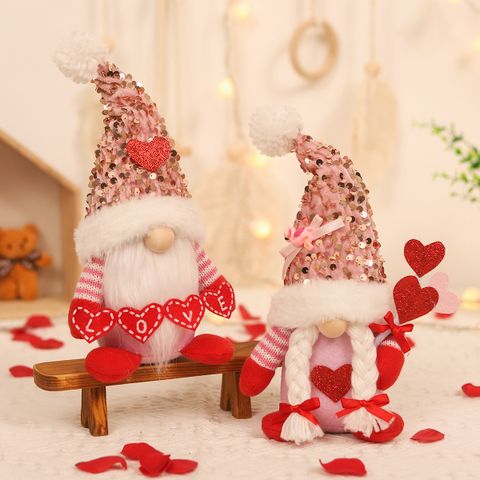 Valentine's Day Cute Cartoon Cloth Party Ornaments