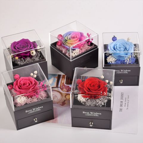 Valentine's Day Romantic Sweet Rose Preserved Fresh Flower Party Date Festival