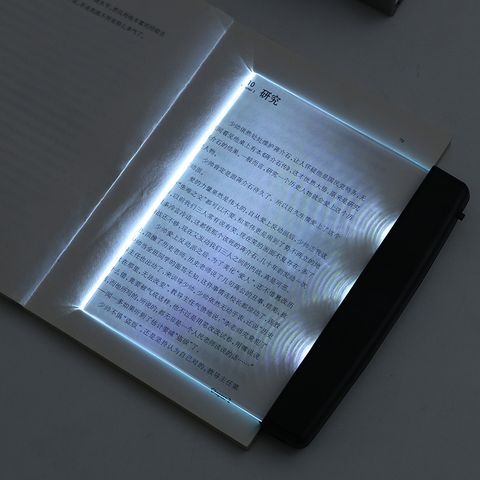 Simple Style Solid Color Plastic Indoor Led Flat Night Vision Reading Lamp