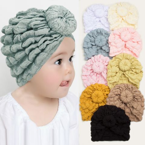 Baby Girl's Baby Boy's Cute Simple Style Solid Color Baby Hat