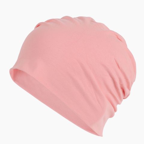 Unisex Simple Style Solid Color Eaveless Sleeve Cap