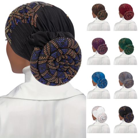 Women's Ethnic Style Bohemian Colorful Eaveless Indian Hat