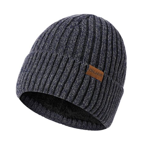 Unisex Basic Simple Style Solid Color Eaveless Wool Cap