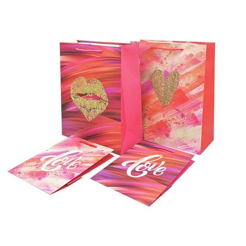 Valentinstag Lässig Frucht Papierkarte Gruppe Geschenk Taschen