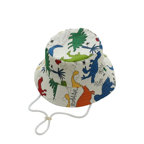 Children Unisex Cute Dinosaur Bucket Hat
