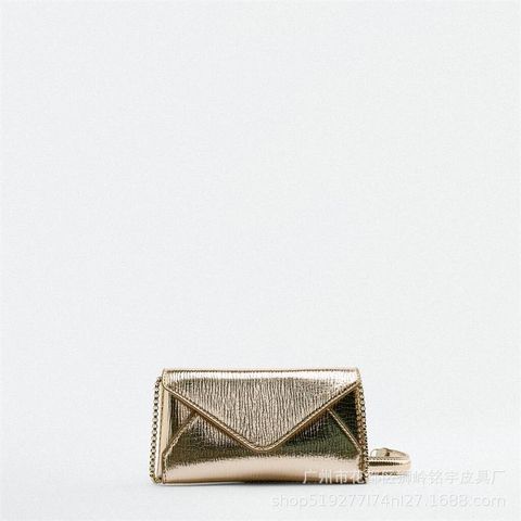 Women's Small Pu Leather Solid Color Basic Vintage Style Square Flip Cover Shoulder Bag Crossbody Bag Square Bag