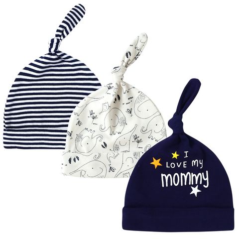 Baby Girl's Baby Boy's Cute Simple Style Animal Stripe Baby Hat