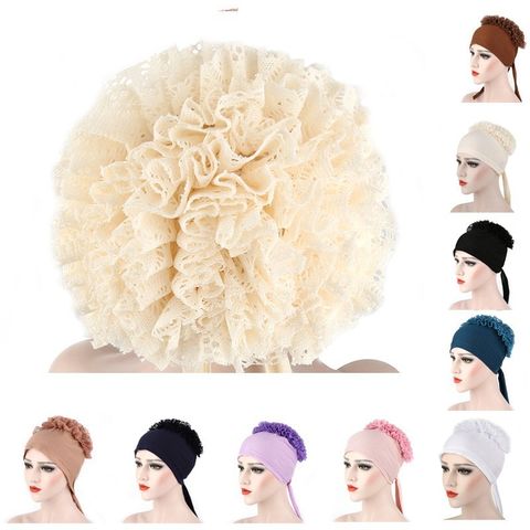 Women's Simple Style Solid Color Eaveless Beanie Hat