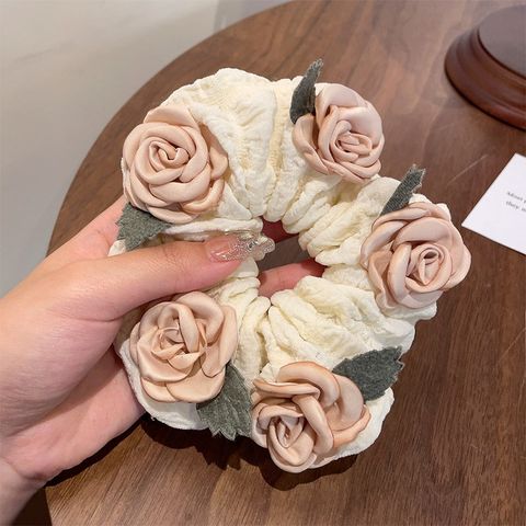 Women's Ig Style Sweet Flower Cloth Hair Tie