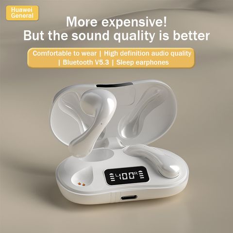 Auriculares Bluetooth Inalámbricos Con Media Oreja De Alta Calidad De Sonido Simple