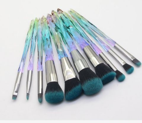 Simple Style Commute Arylic Plastic Acrylic Handle Makeup Brushes 1 Set